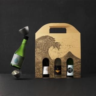 アソートキャリーミニボトル3本 -波- | 和気オンライン | お酒