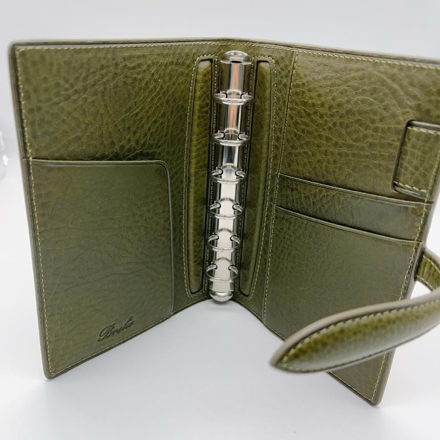 Brelio×ink mazeru】ミネルバボックス 「olive」M6サイズ 【ベルト】