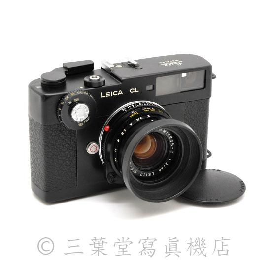 LEICA CL ＋ SUMMICRON-C 40mm F2 - 三葉堂寫眞機店オンラインストア