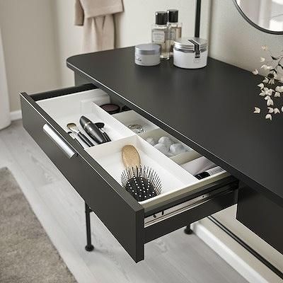 IKEA イケア ドレッサー チャコール 100x42cm big60570224 GRAFJALLET