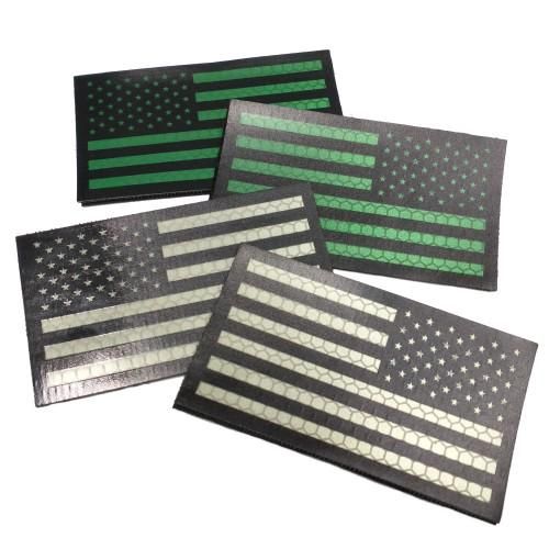 IRRスタイル 星条旗ワッペン モノトーン - ミリタリーショップ