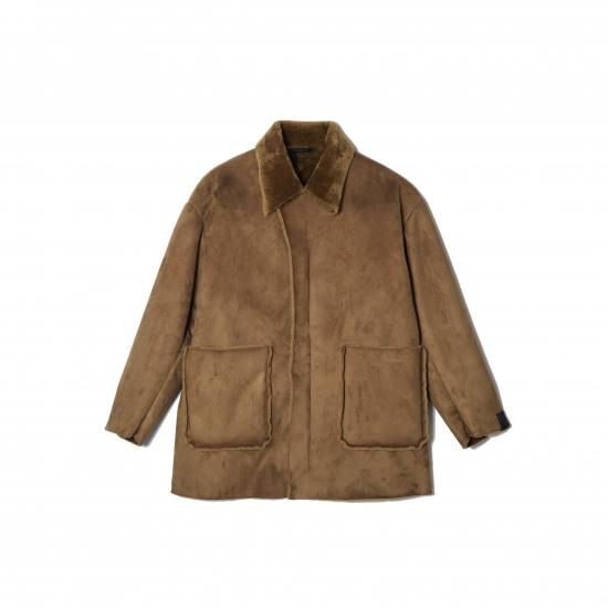 N.HOOLYWOOD ハーフコート | ブラウン - KNOCK OUT 247