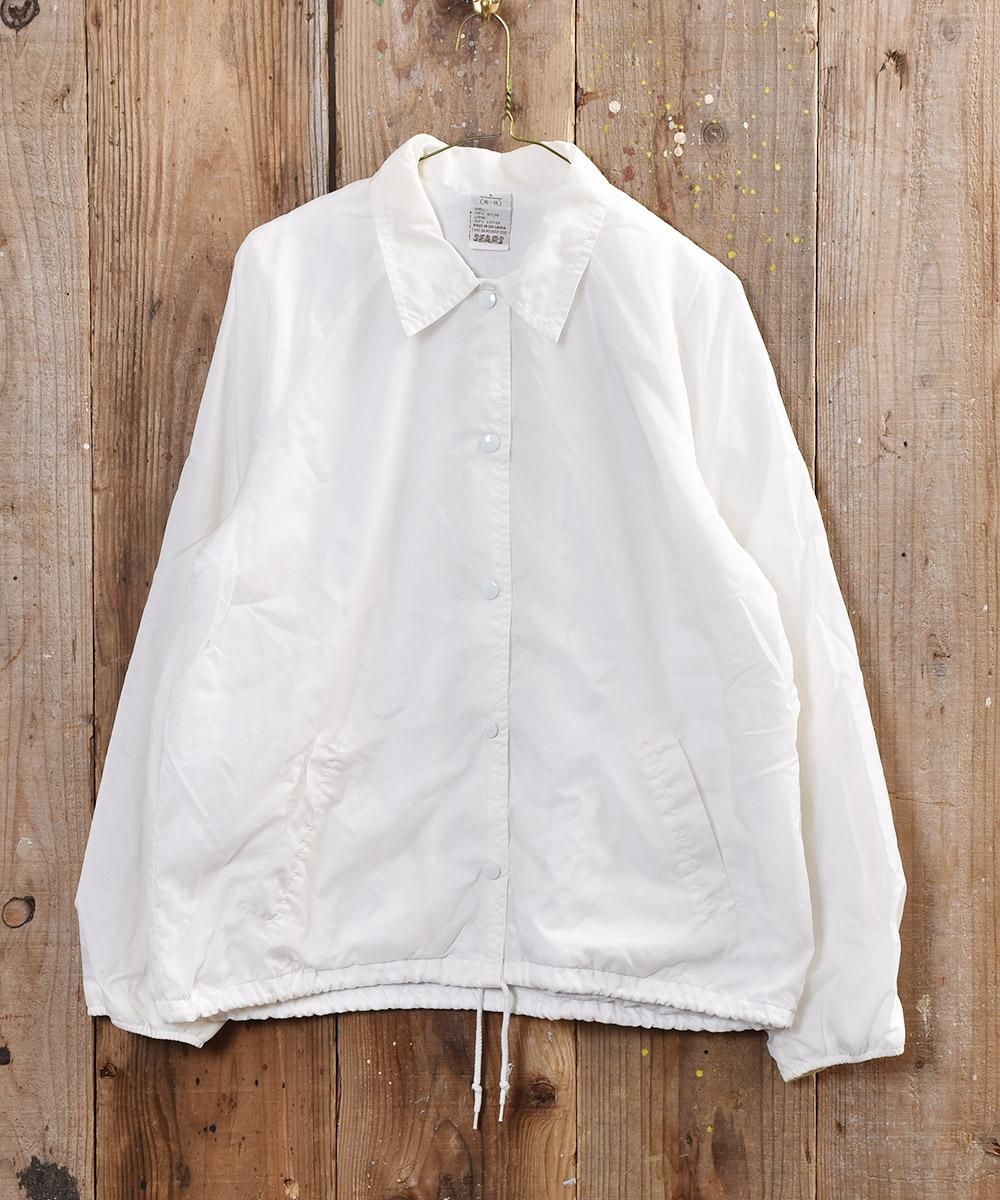 シアーズ」 コーチジャケット ホワイト｜