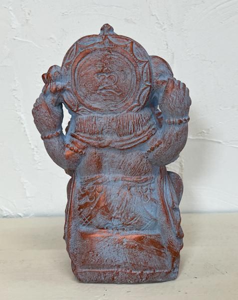 ガネーシャ像（アンティークブルー）