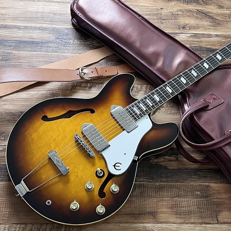 ヴィンテージ］Epiphone / 1985年製 Casino Sunburst 