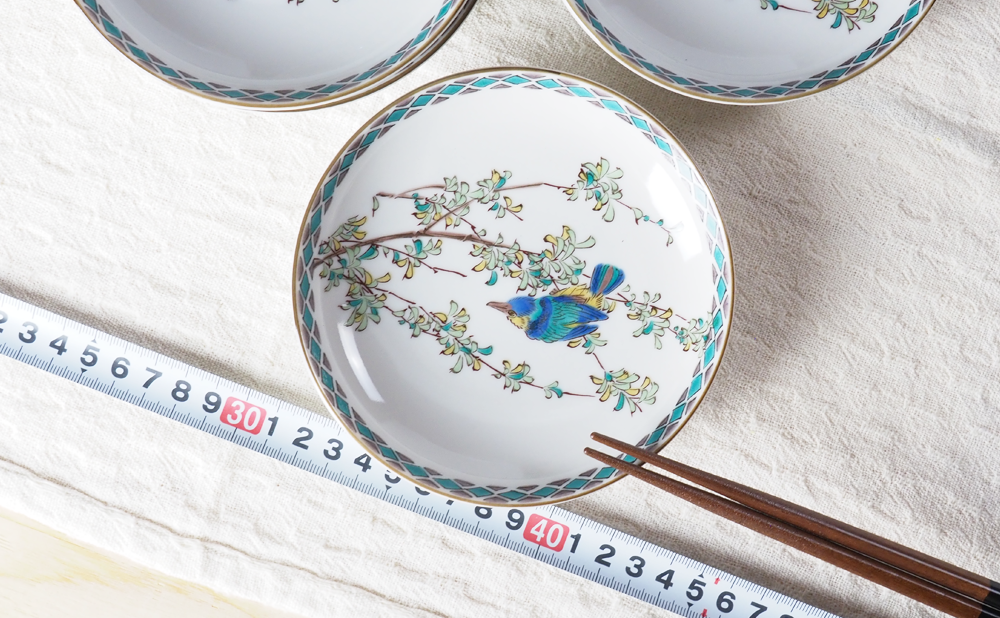 4.2号皿揃（13.2cm） かわせみ 5枚セット