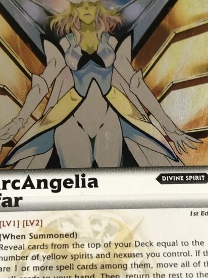 英語版】BS02 大天使ミカファール X【買取品】※イラスト面初期傷有