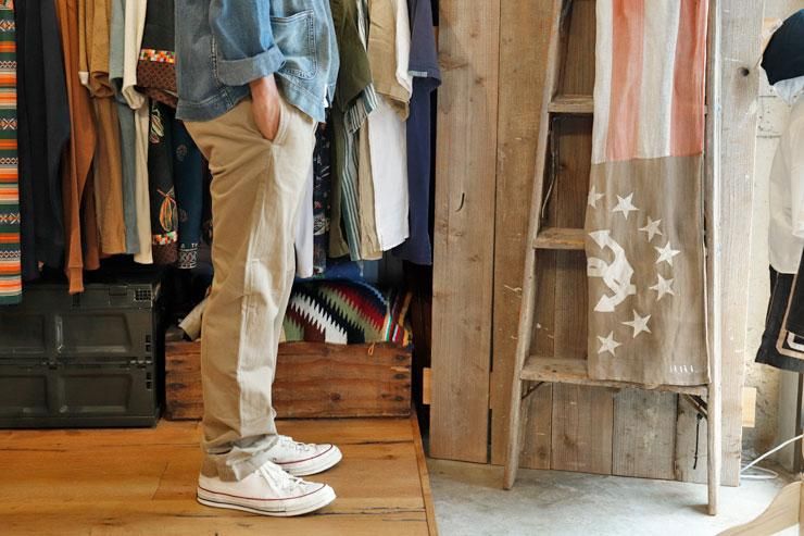 RRL(ダブルアールエルラルフローレン):オフィサーズ チノ パンツ