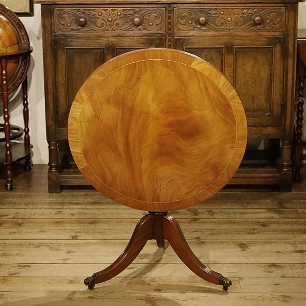 イギリス アンティーク 家具 サイドテーブル プランツテーブル 英国