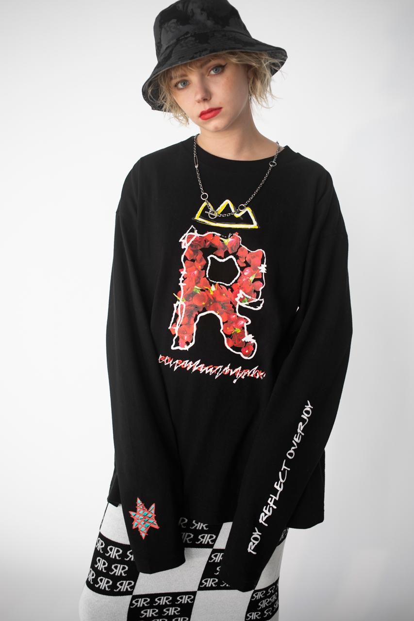 LiSA ROY reflect overjoy リメイクTシャツ ドッキングビッグTシャツ