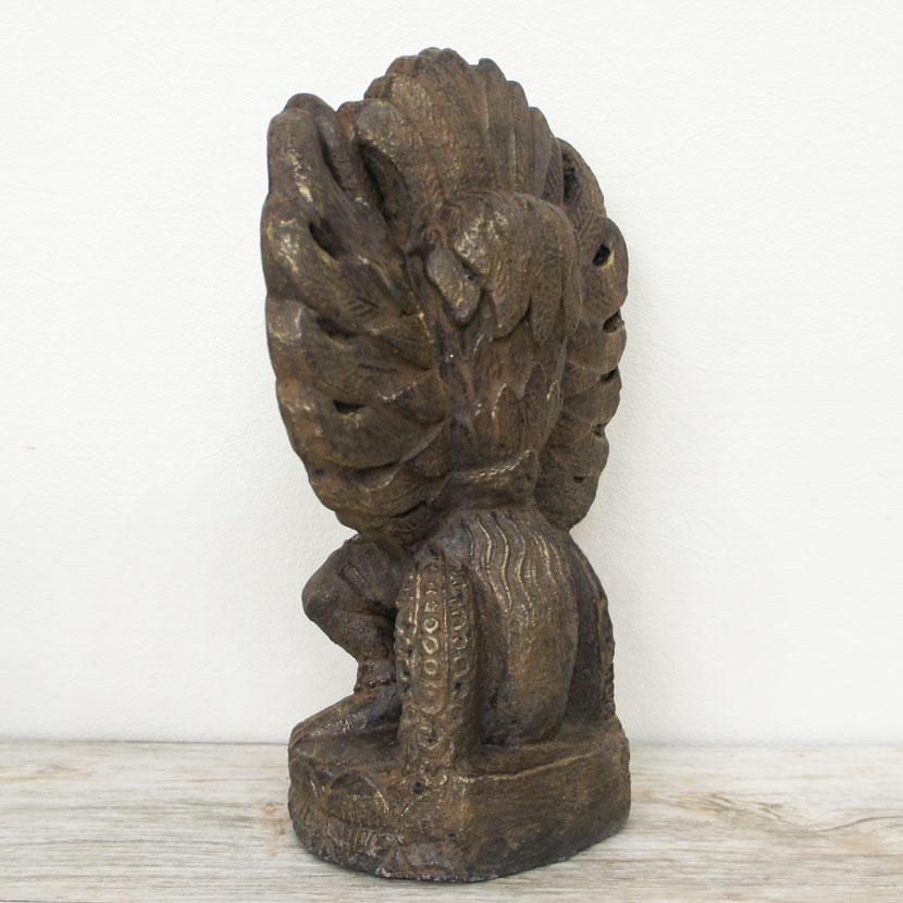 バリ島 インドネシア 青銅 ガルーダ像 置物 M R7328 Amazon.co.jp