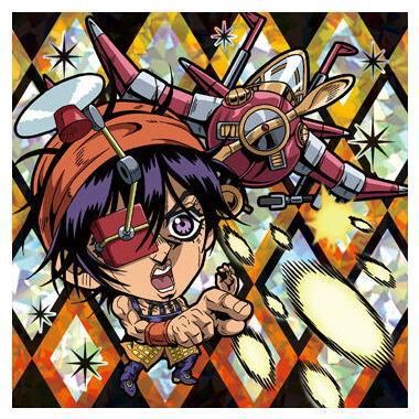 にふぉるめーしょん ジョジョの奇妙な冒険 シールウエハース 黄金の風