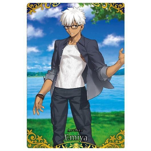 fate ubw 特典 ブロマイド TSUTAYA アーチャー エミヤ fate ubw 特典系