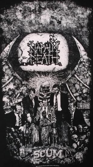 祝⭐︎来日【未使用】Napalm Death tシャツ Mサイズ ナパームデス 祝来