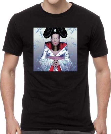 バンドTシャツ,通販 ビョーク,Tシャツ,BJORK,HOMOGENIC,ホモジェニック