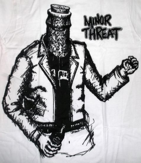 バンドTシャツ,マイナー スレット Tシャツ MinorThreat ,公式,SxE