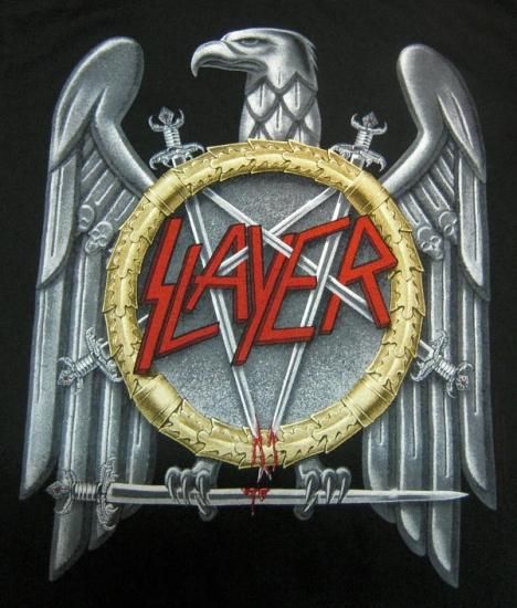 SLAYER Tシャツ XL ガスマスク スラッシュ メタル バンド ビンテージ