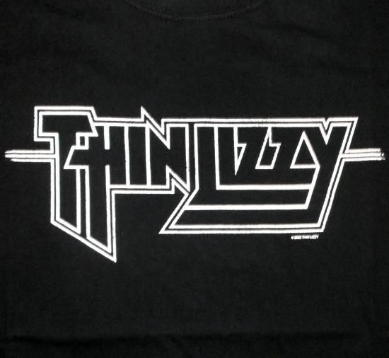 シン リジィ Thin Lizzy Tシャツ 公式 ハードロック,バンドTシャツ