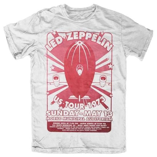 レッド ツェッペリン Led Zeppelin Tシャツ MOBILE MUNICIPAL (73 US