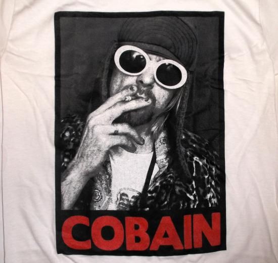 バンドTシャツ,通販 カート コバーン,Tシャツ,Kurt Cobain 公式 ロック