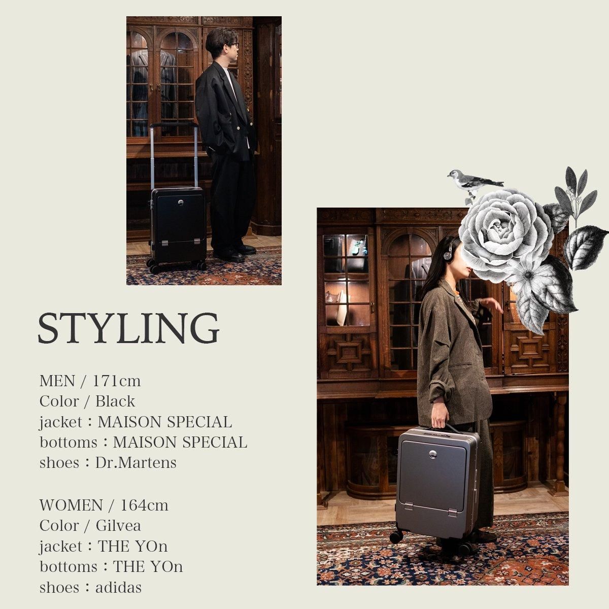 OUNCE 多機能 スーツケース アルミフレーム STYLISH JAPAN | お得な