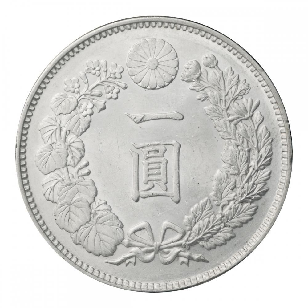 一圓銀貨 明治20年 大型 新1円銀貨 大型 明治20年（1887） | ミスター