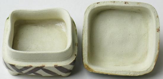 織部香合 瀧口喜兵爾 作