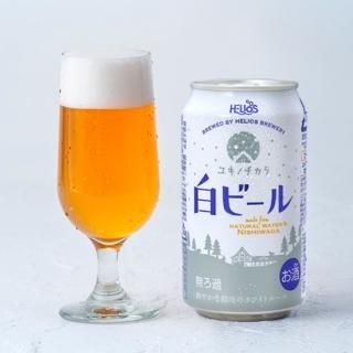 ユキノチカラ 白ビール 5％ 350ml 缶 24本入 ケース販売 専用ケース
