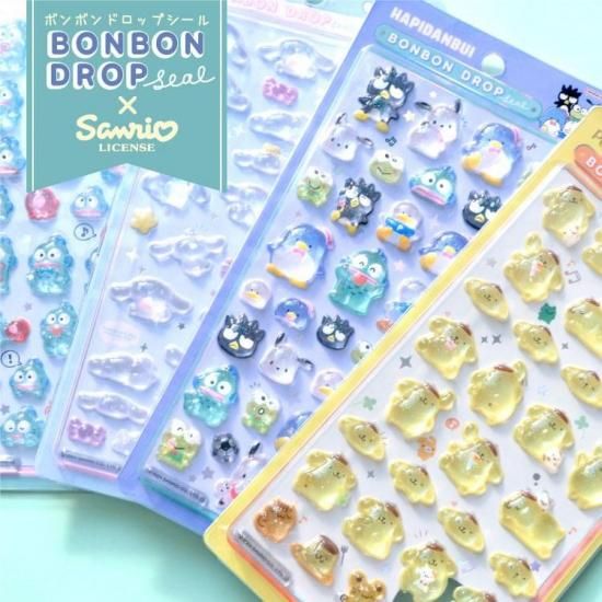 ネコポス対応】サンリオ・ボンボンドロップシール シナモロール