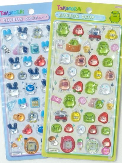 ネコポス対応】ボンボンドロップシール たまごっち くちぱっち