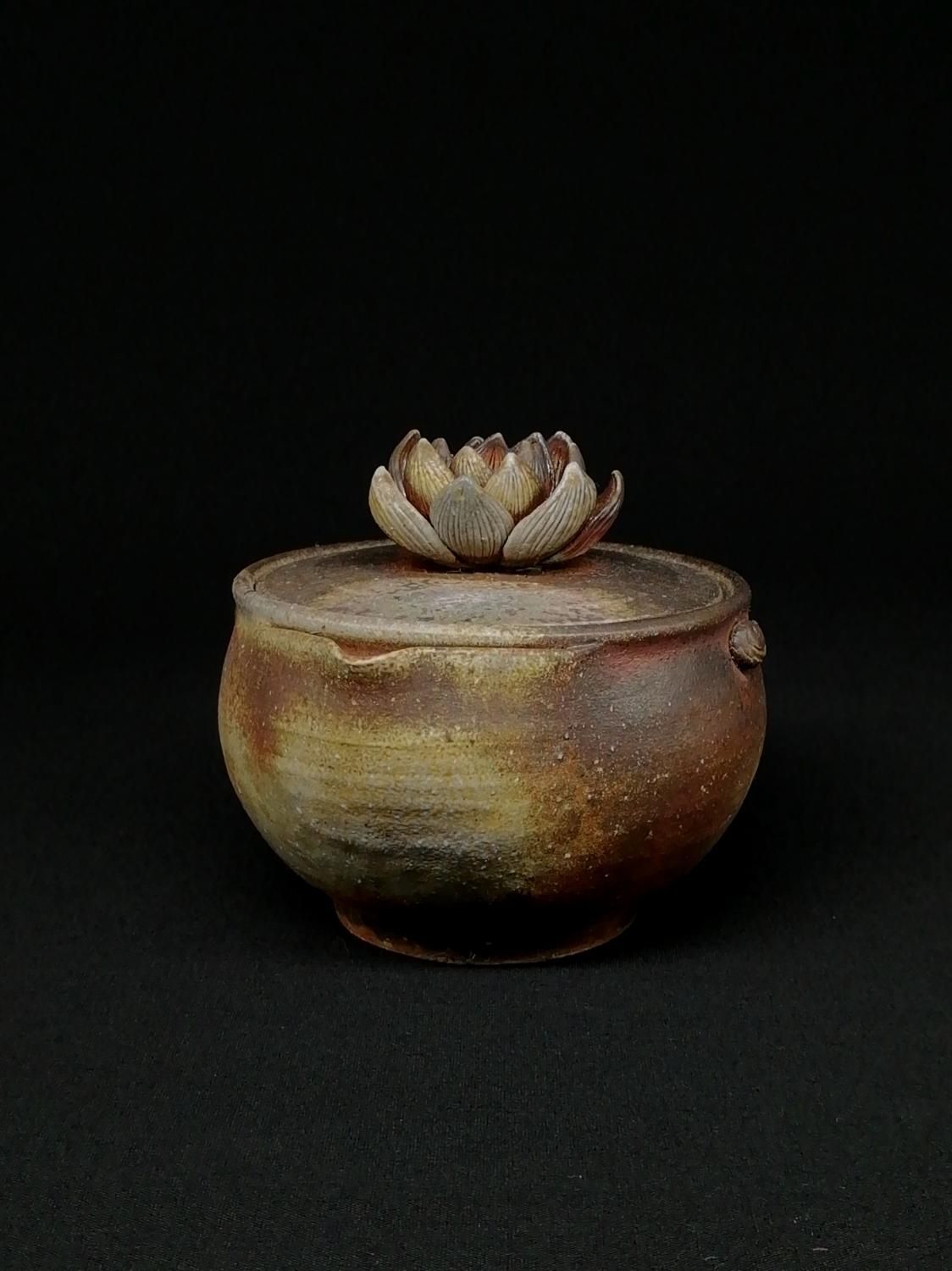 ㊶備前焼 宝瓶 登り窯 竹 たけ タケ 手びねり 急須 ㊶備前焼 宝瓶 登り