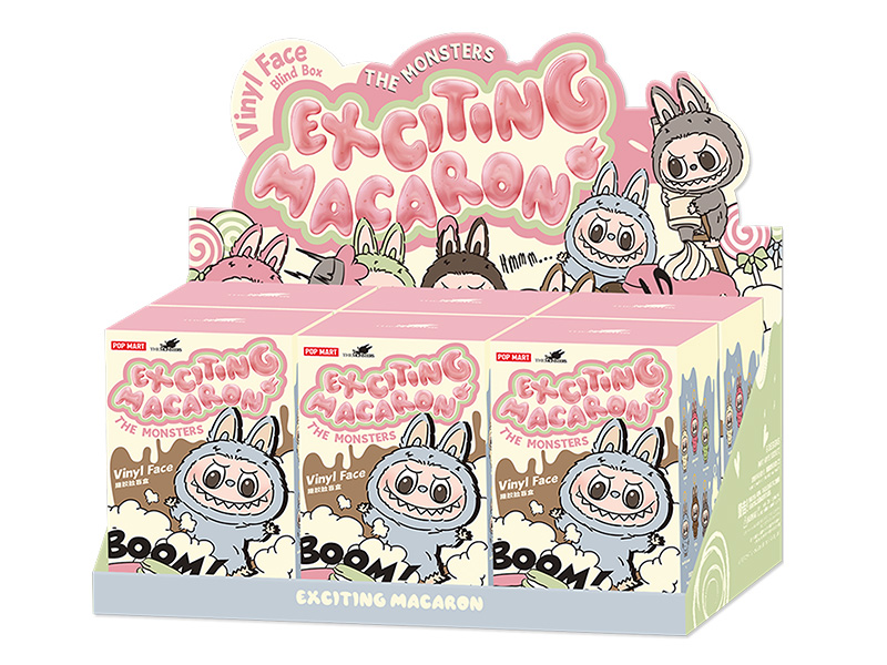 POPMART LABUBU THE MONSTERS マカロンぬいぐるみ