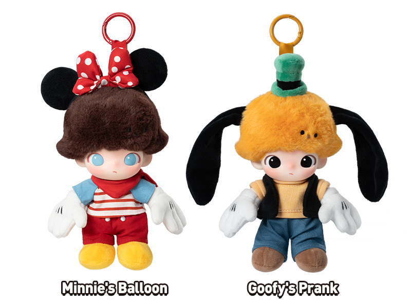 ♡国内完売POPMARTディズニーぬいぐるみキーチェーンアソートBOX（8個入）