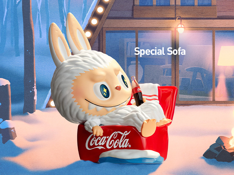 正規品 POP MART ショップ ラブブ LABUBU コカ・コーラ シークレット