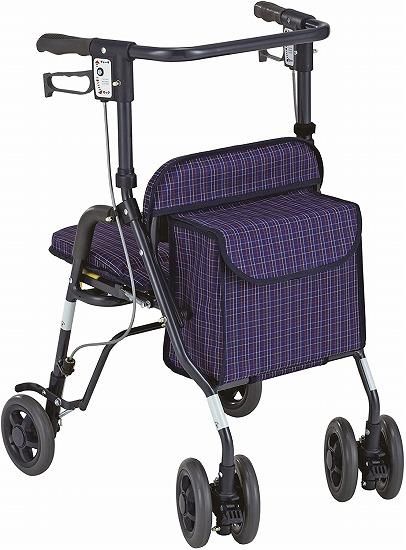 島製作所 シンフォニーSP | 四輪歩行車 両輪ブレーキ 座面有 2WAY