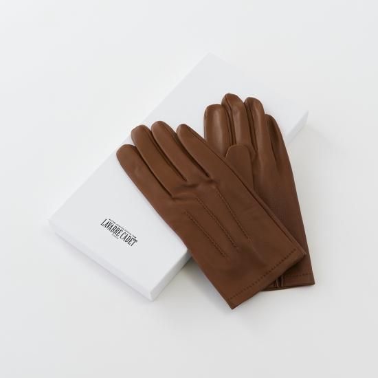 Lambskin Gloves Brown - randomwalk