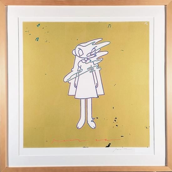 タカハシマホ シルクスクリーン ゆれる2020 ED35