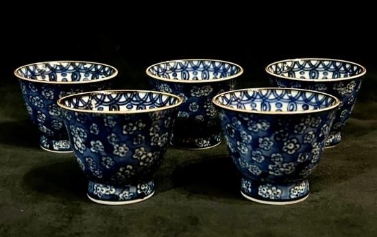 梅図 加藤利昌作 煎茶器揃い 清水焼 京焼」 - 正尚堂