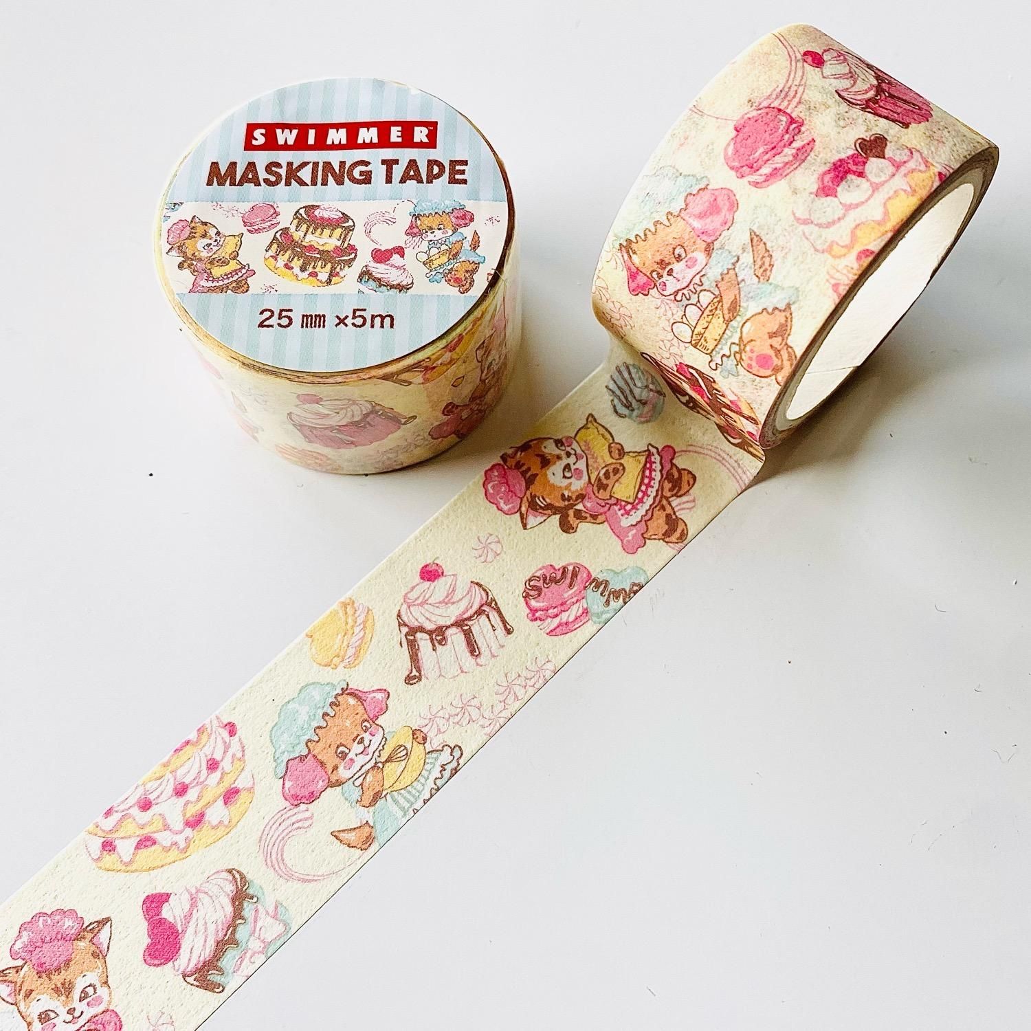 S&C Corporation SWIMMER(スイマー) マスキングテープ アニマル