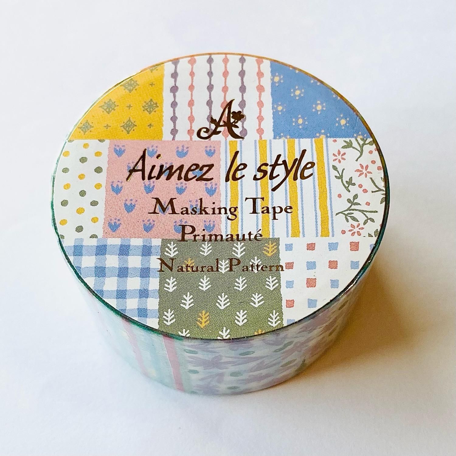 Aimez le style(エメルスタイル) マスキングテープ ナチュラルパターン