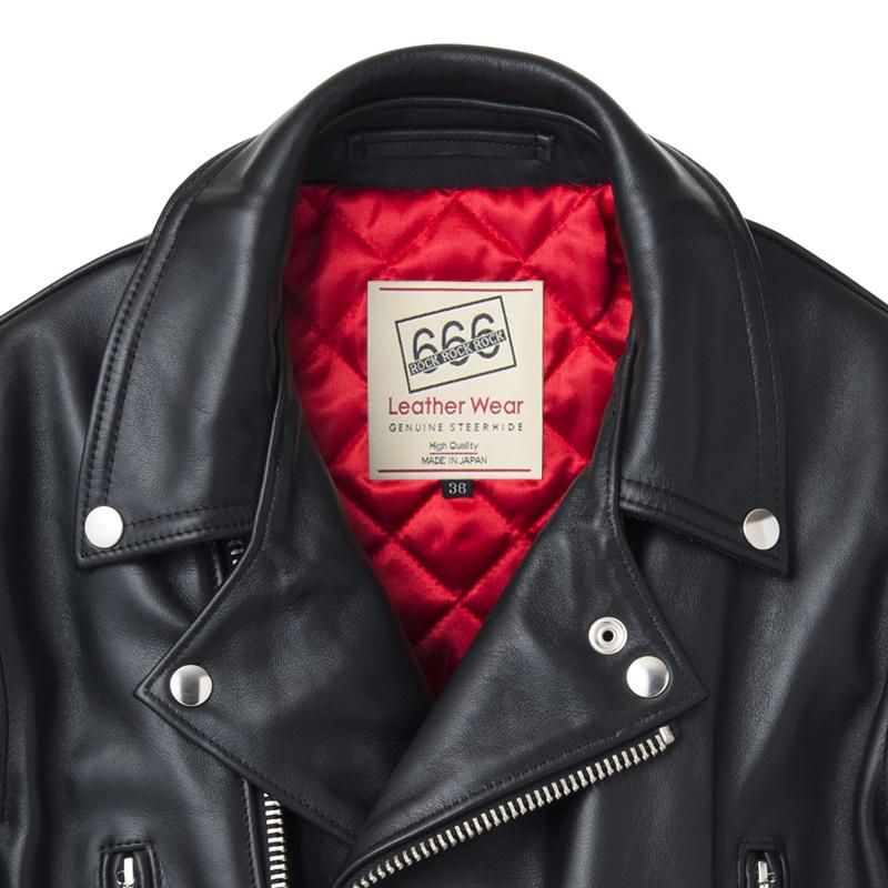 666 LJM-1 U.K. サイドベルト ライダースジャケット -レギュラー-