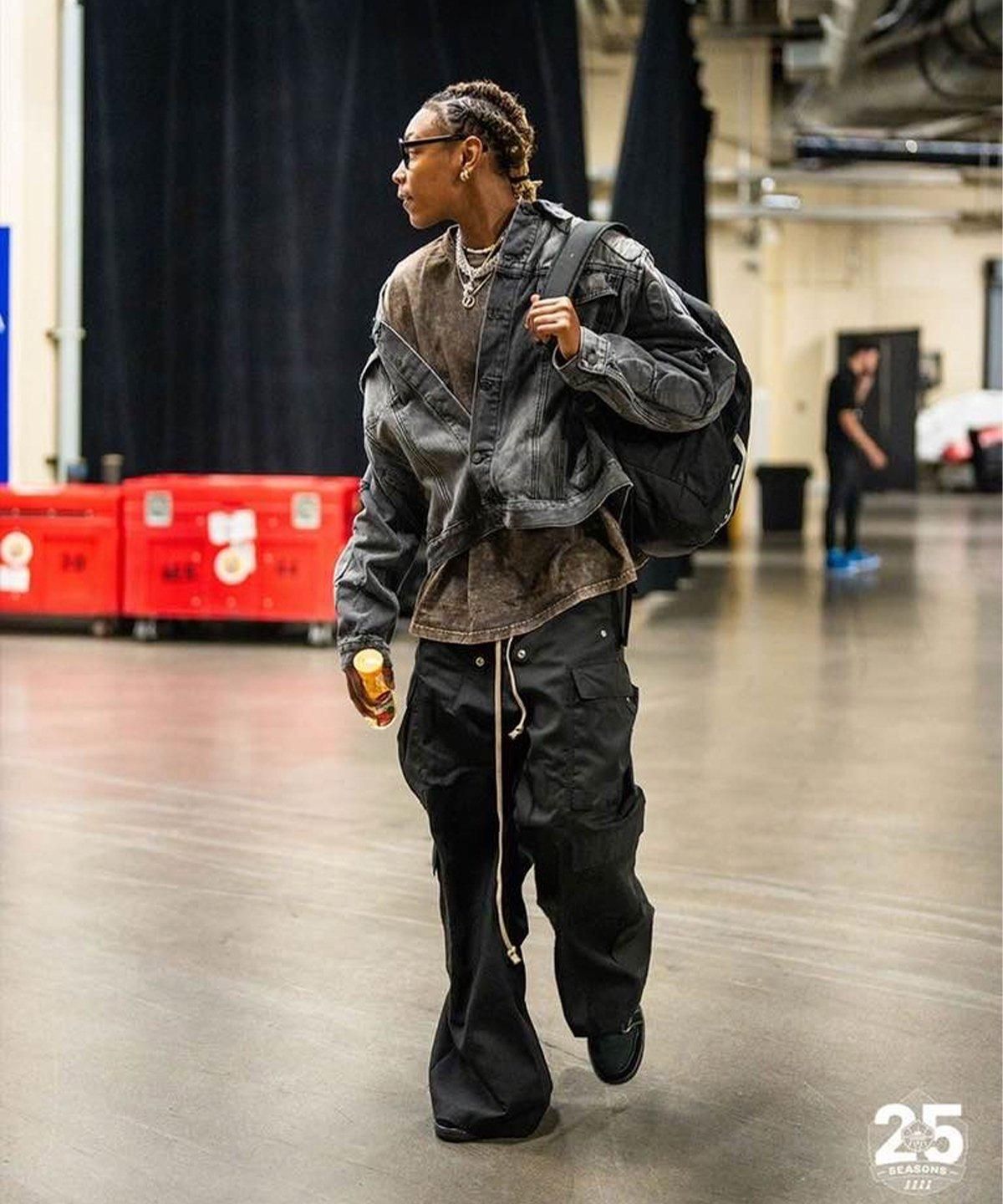 mnml RAVE DOUBLE CARGOPANTS/ BLACK