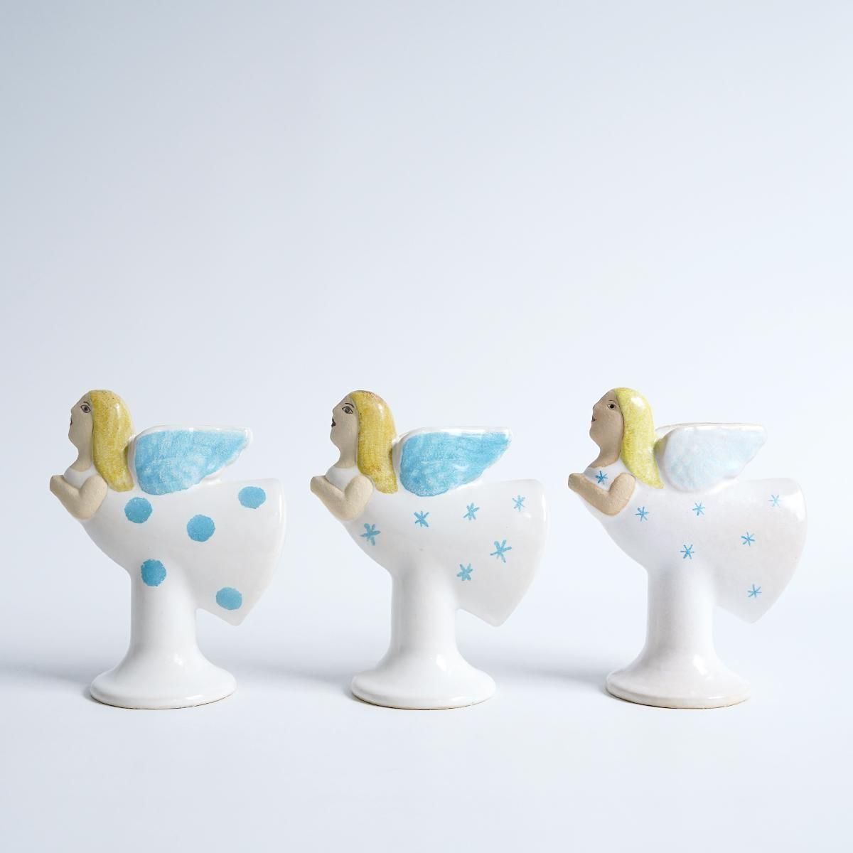 Lisa Larson（リサ・ラーソン）CANDLE HOLDER flying angel 天使