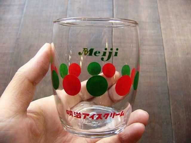 明治アイスクリームのコップ - 倉敷 こきーゆ