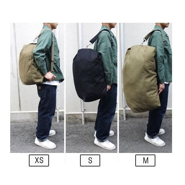 米軍 コットン ダッフルバッグ