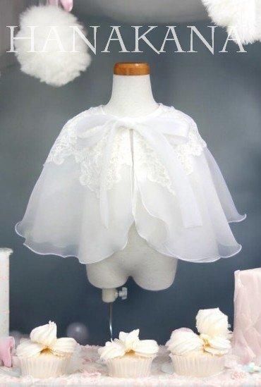 リメイクケープ - ベビードレス・ヘッドドレス・ウェディングドレス