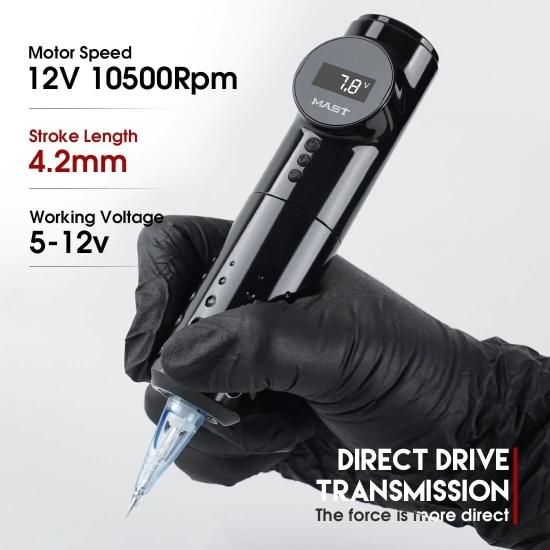 DH Mast archer Max ワイヤレスタトゥーマシン