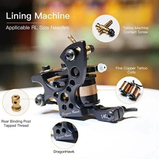 タトゥーマシンセット コイルマシン タトゥーマシン タトゥーインク