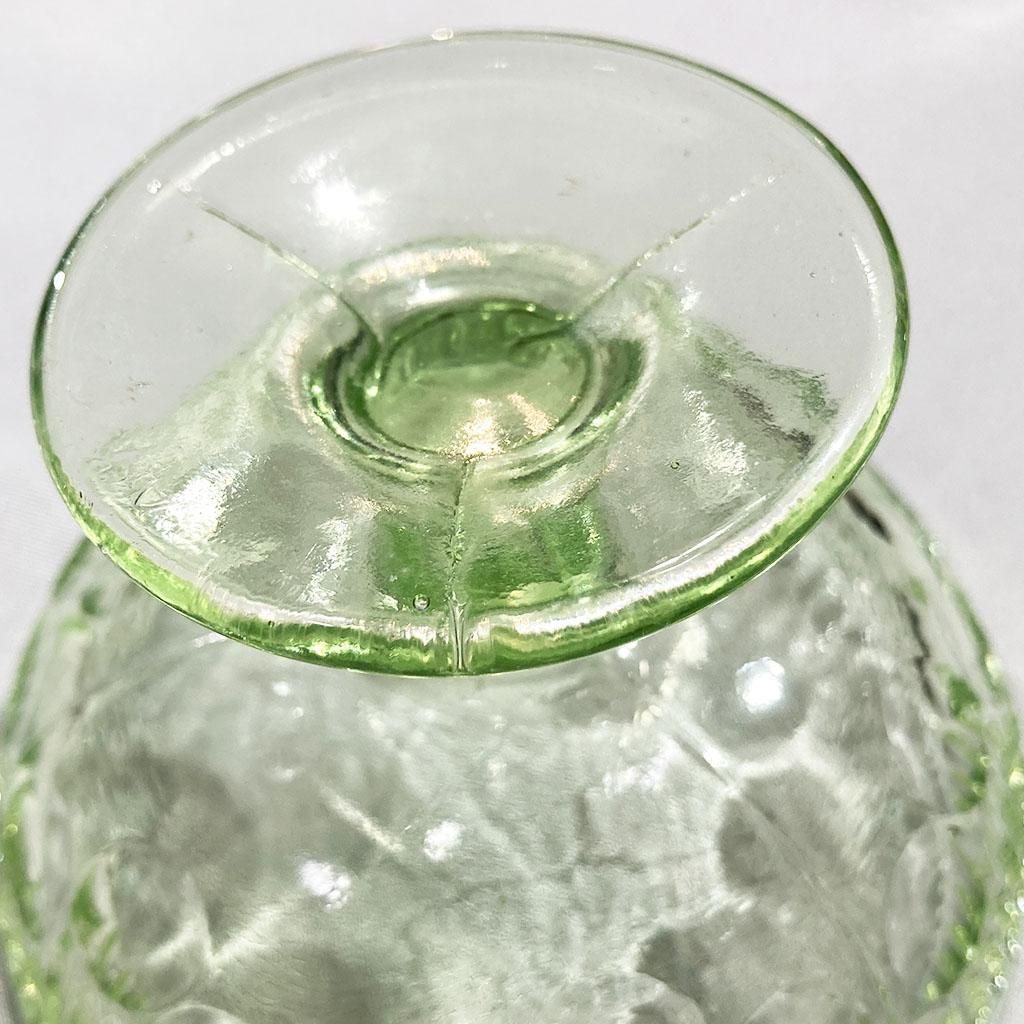 ウランガラス シャーベットカップ 1912年ー1926年頃製造 ジャパン