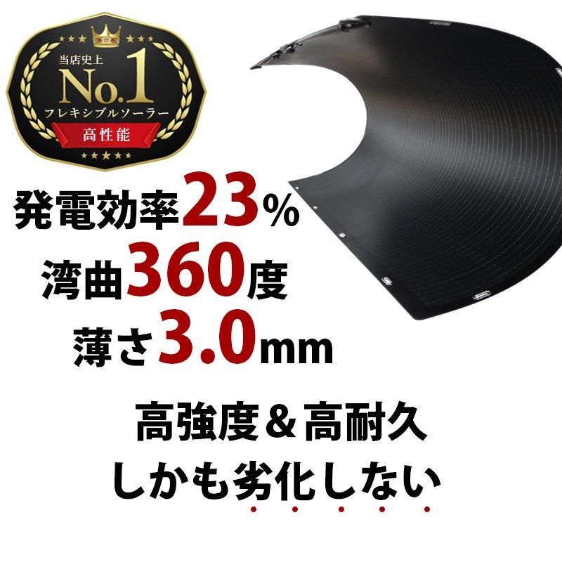 SEKIYA史上最高品質 360度曲がる 高耐久 200W ETFE フレキシブル